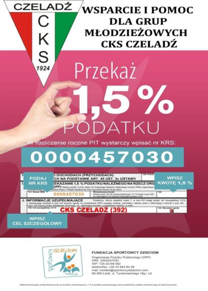 Wspieraj Akademię CKS